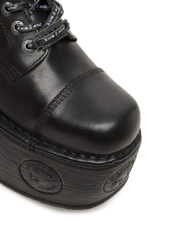 NEW ROCK NEW ROCK Botine M-MILI083CCT-C18 Negru