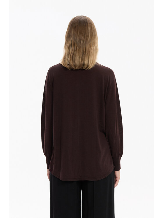 Deni Cler Milano Deni Cler Milano Kardigan T-DC-U457-F5-90-70-1 Brązowy Regular Fit