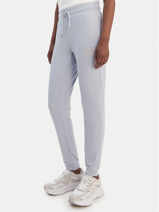 EA7 Emporio Armani EA7 Emporio Armani Spodnji del trenirke 8NTP66 TJ9RZ U9309 Svetlo modra Regular Fit