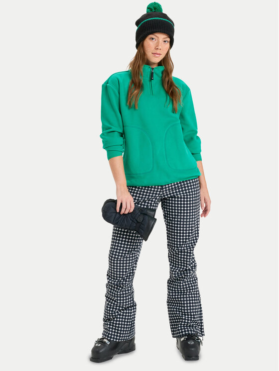 Roxy Roxy Полар Moonrising ERJFT04972 Зелен Regular Fit