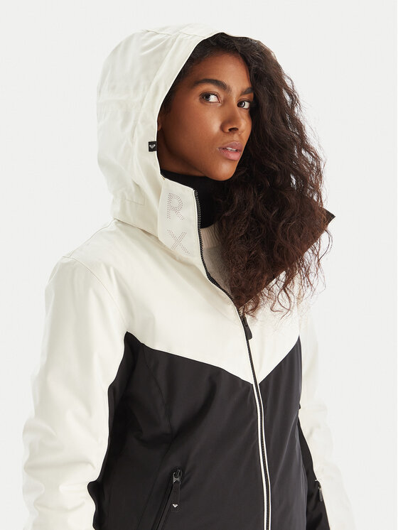 Roxy Roxy Lyžařská bunda ERJTJ03526 Černá Slim Fit