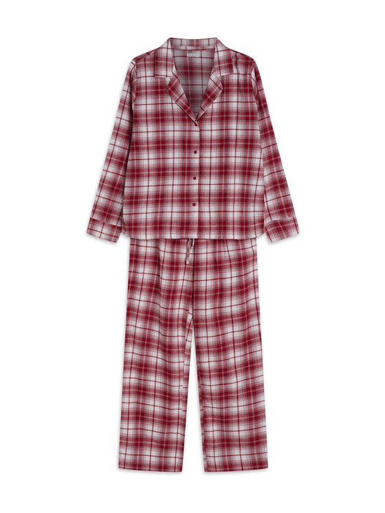 Esotiq Esotiq Piżama 44548 Czerwony Regular Fit