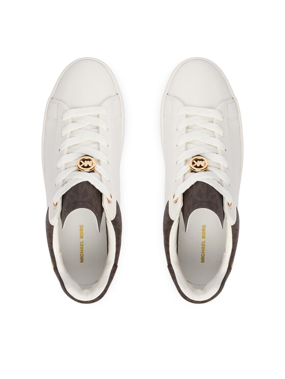 MICHAEL Michael Kors MICHAEL Michael Kors Sneakersy Dottie 43F5DTFS2L Biela