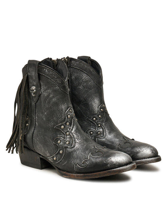 NEW ROCK NEW ROCK Cowboystiefel M-WSTM003-S1 Schwarz