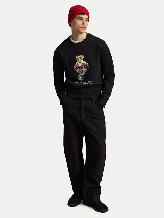 Polo Ralph Lauren Polo Ralph Lauren Суитшърт 710B28740001 Черен Regular Fit