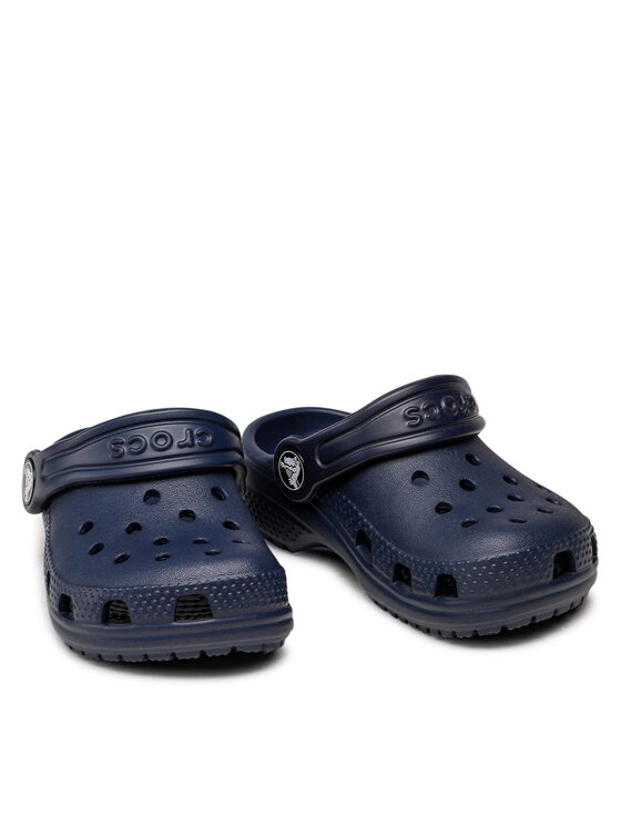 Crocs Crocs Pantoletten Classic Clog T 206990 Dunkelblau