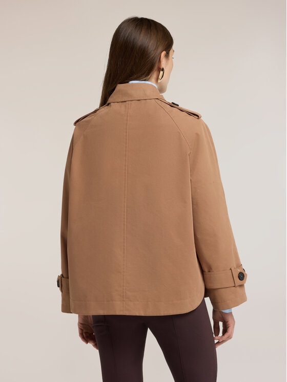 Motivi Motivi Cappotto invernale R026W000204N022 Marrone Boxy Fit