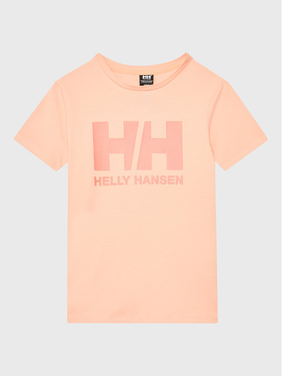 Helly Hansen T-krekls Logo 41709 Oranžs Regular Fit