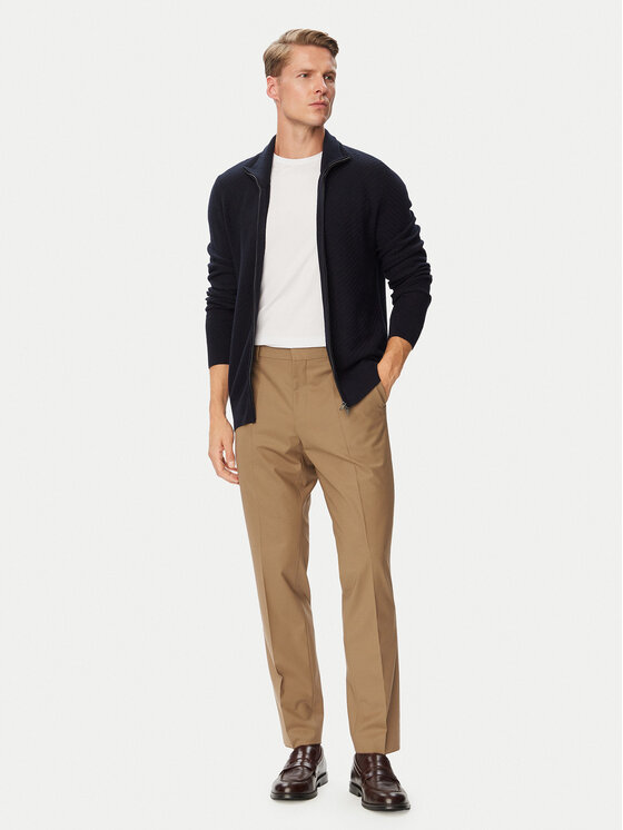 BOSS BOSS Kardiganas H-Loretti 50565500 Tamsiai mėlyna Regular Fit