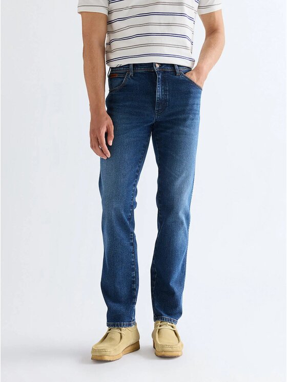 Wrangler Wrangler Jeansy TEXAS Niebieski Straight Fit