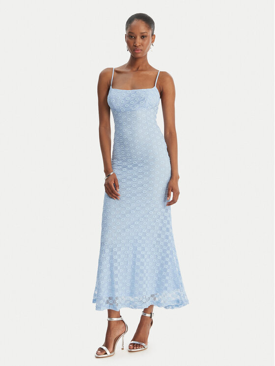 Bardot Bardot Sommerkleid Adoni 57998DB1 Himmelblau Slim Fit