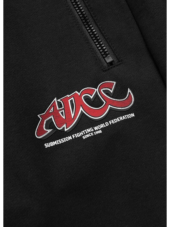 PITBULL PITBULL Spodnie dresowe ADCC SMALL LOGO NUGGET Czarny Regular Fit