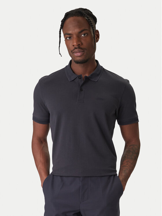 BOSS BOSS Pólóing Pio 1 50554574 Sötétkék Regular Fit