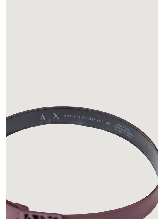 Armani Exchange Armani Exchange Cintura da donna FASHION Bordeaux