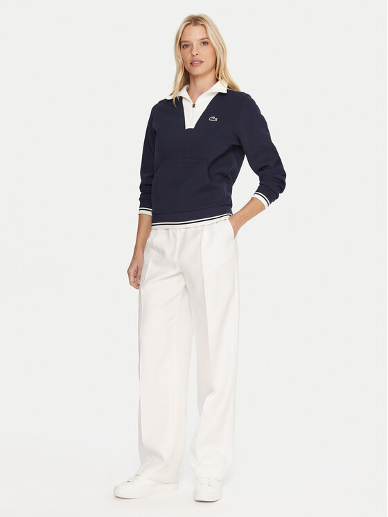 Lacoste Lacoste Світшот SF8634 Cиній Regular Fit