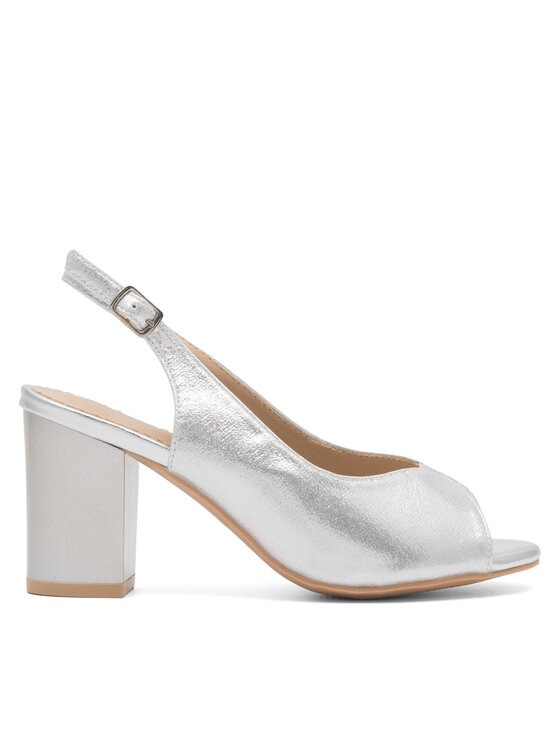 Clara Barson Clara Barson Sandales ACANNA KL-230801-02 Sudraba