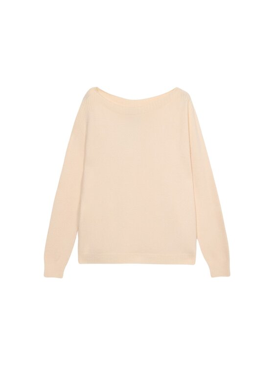 Oltre Oltre Cardigan M051E002037N002 Bianco Regular Fit