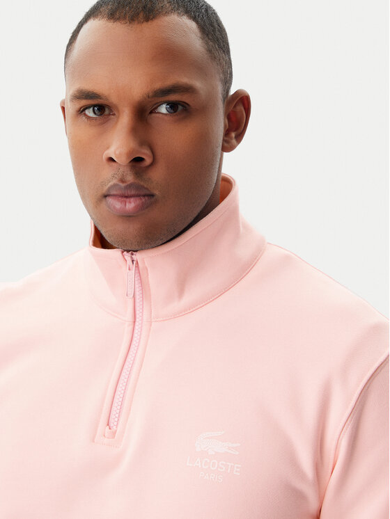 Lacoste Lacoste Majica dugih rukava Unisex SH2735 Ružičasta Regular Fit