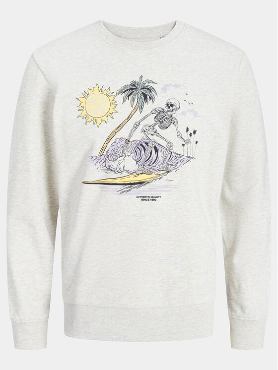 Jack & Jones Jack & Jones Džemperis ar kapuci Zion 12249451 Pelēks Standard Fit