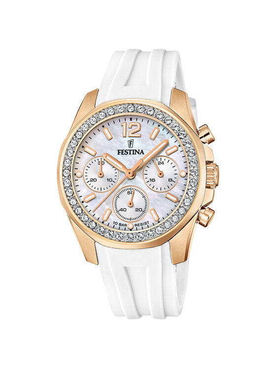 Festina Festina Ρολόι F20611-1 Λευκό