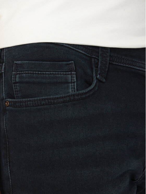 Mustang Mustang Jeansy Oregon 1013710 Granatowy Slim Leg