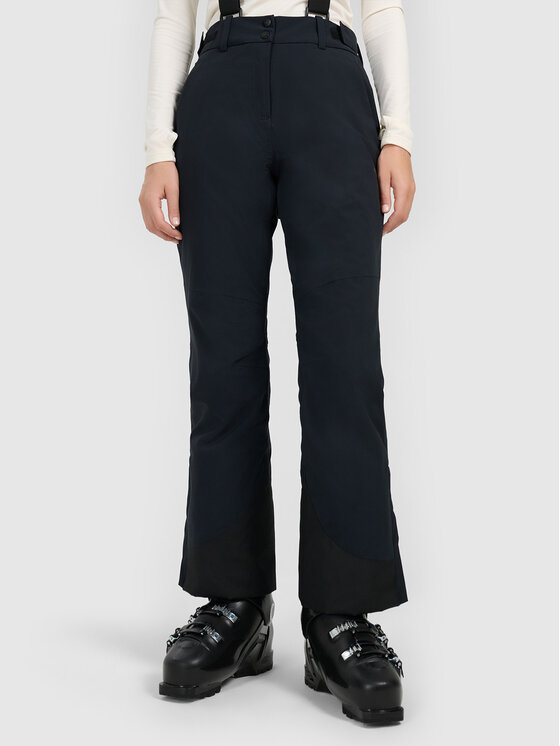 4F 4F Spodnie narciarskie SKIWEAR Czarny Regular Fit