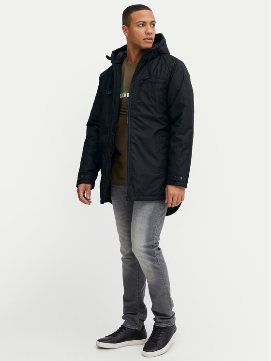 Blend Blend Kevad-sügis jope 20714397 Must Regular Fit