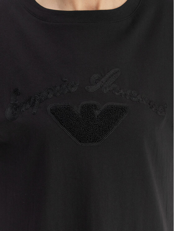 Emporio Armani Emporio Armani Ikdienas kleita EW004078 AF20244 UC001 Melns Regular Fit