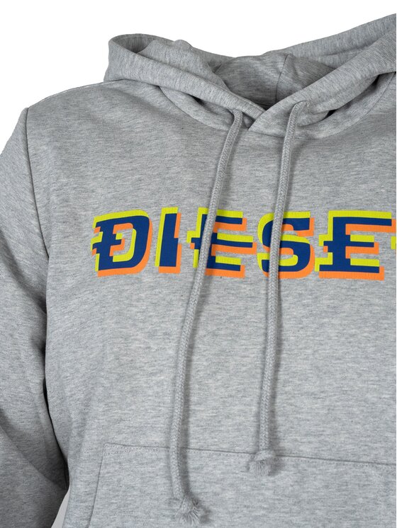 Diesel Diesel Mikina A06510-0HAYT Šedá Regular Fit