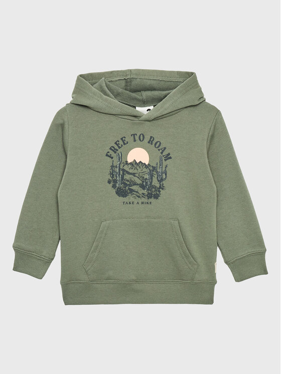 Cotton On Kids Cotton On Kids Суитшърт 7341200 Зелен Regular Fit