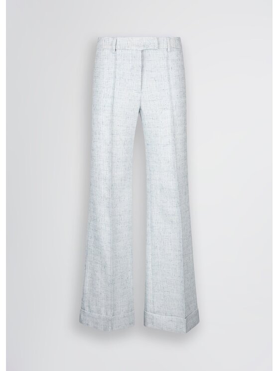 Liu Jo Liu Jo Pantaloni di tessuto WA5425T4313M9489 Celeste Regular Fit