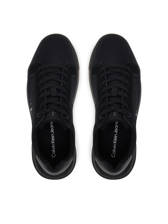 Calvin Klein Jeans Calvin Klein Jeans Tenisice Chunky Cupsole Mg Canvas YM0YM01219 Crna