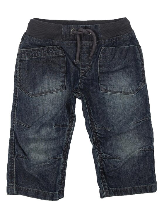 Kanz Kanz Spodnie materiałowe 1434475-0012 Niebieski Basic Fit