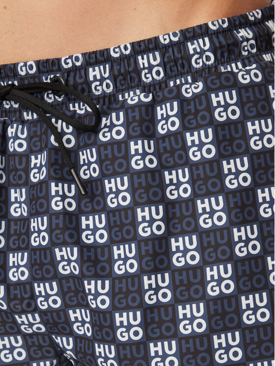 HUGO HUGO Plaukimo šortai Aaron 50556792 Tamsiai mėlyna Regular Fit