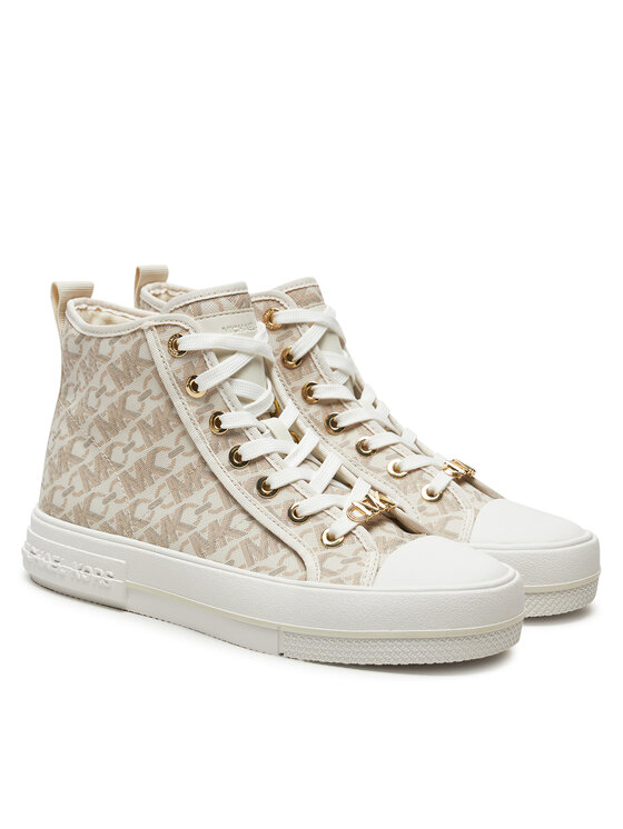 MICHAEL Michael Kors MICHAEL Michael Kors Teniși Evy High Top 43F4EYFE5B Bej
