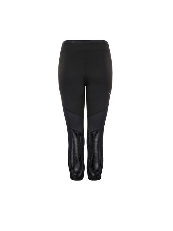 Diadora Diadora Legginsy DIADORA L. 6/8 REVERSIBLE TIGHTS BE ONE Czarny Regular Fit