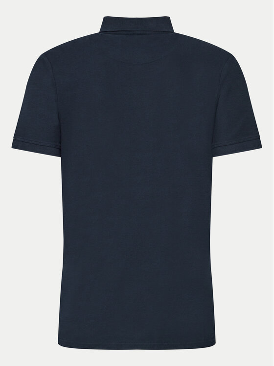 INDICODE INDICODE Polokošile Wadim 40-913 Tmavomodrá Slim Fit