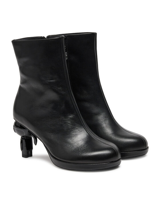 KARL LAGERFELD KARL LAGERFELD Botki KL39064 Czarny