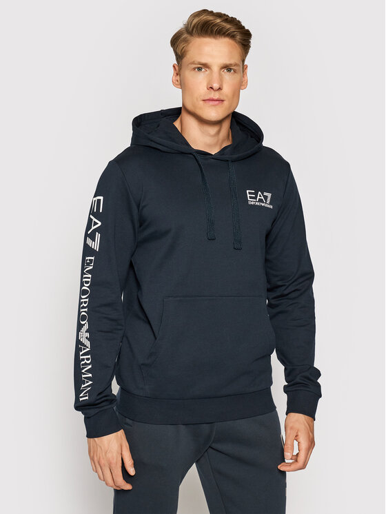 EA7 Emporio Armani EA7 Emporio Armani Pulóver 8NPM18 PJ05Z 0544 Sötétkék Regular Fit