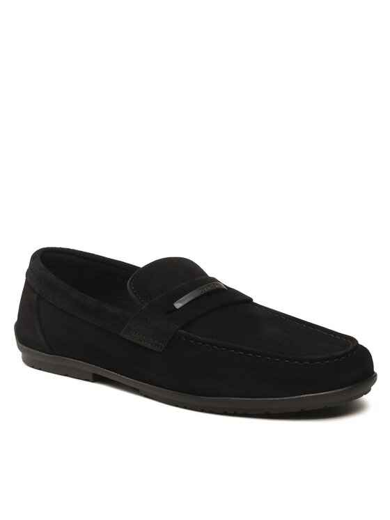 Calvin Klein Mokasini Driver Sue HM0HM00935 Črna