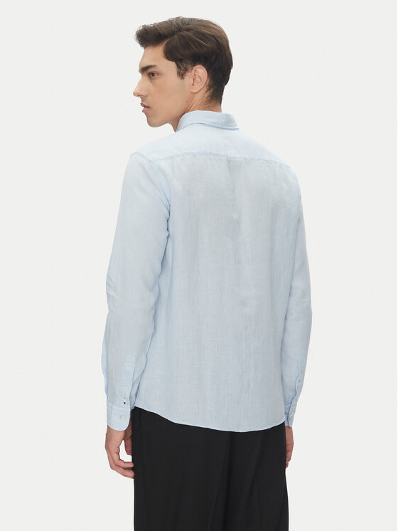 BOSS BOSS Košeľa H-Roan-Bd-E-C1 50520283 Modrá Slim Fit