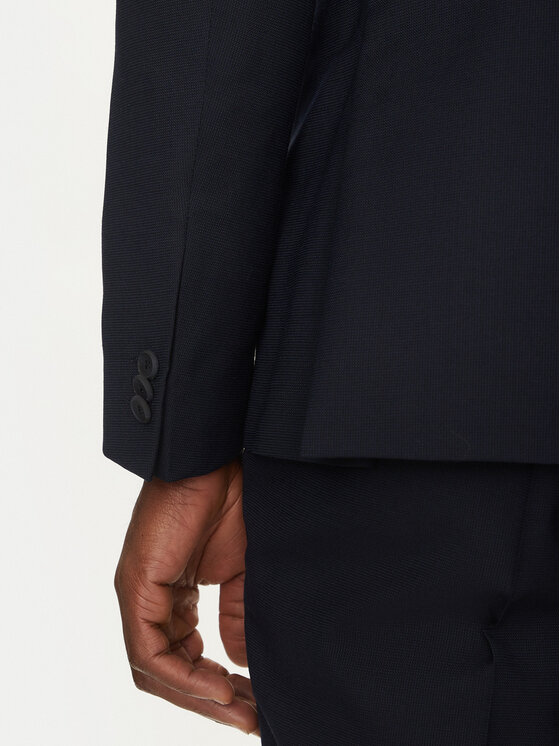 HUGO HUGO Garnitur Arti/Hesten232X 50533268 Granatowy Extra Slim Fit