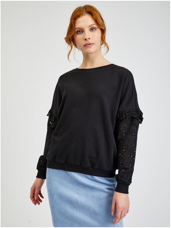 Orsay Orsay Sweter 195062660000__M Czarny Regular Fit