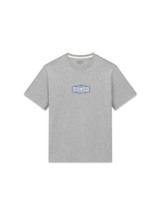 Guess Jeans Guess Jeans T-Shirt 180292 Šedá Classic Fit