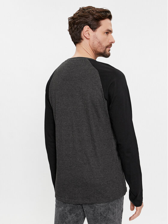 Brave Soul Brave Soul Longsleeve MLT-69OSBOURNEJ Сірий Regular Fit