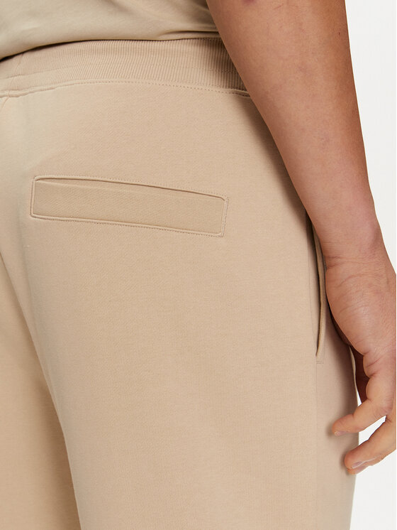 HUGO Hugo Spodnie dresowe Dwellrom_Gel 50528176 Beżowy Relaxed Fit