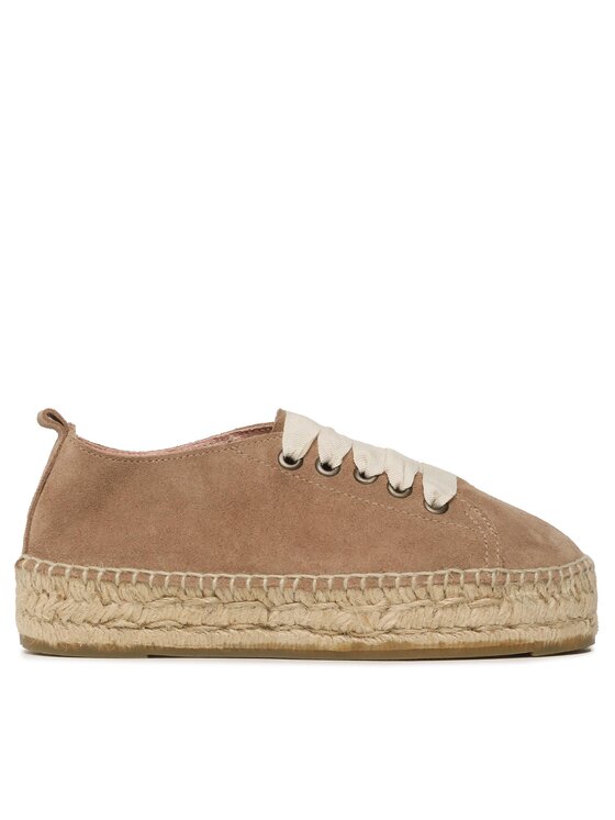 Espadrile Manebi Lace-Up Espadrilles W 1.9 E0 Bej