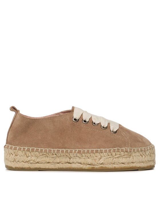 Manebi Manebi Espadrilky Lace-Up Espadrilles W 1.9 E0 Béžová