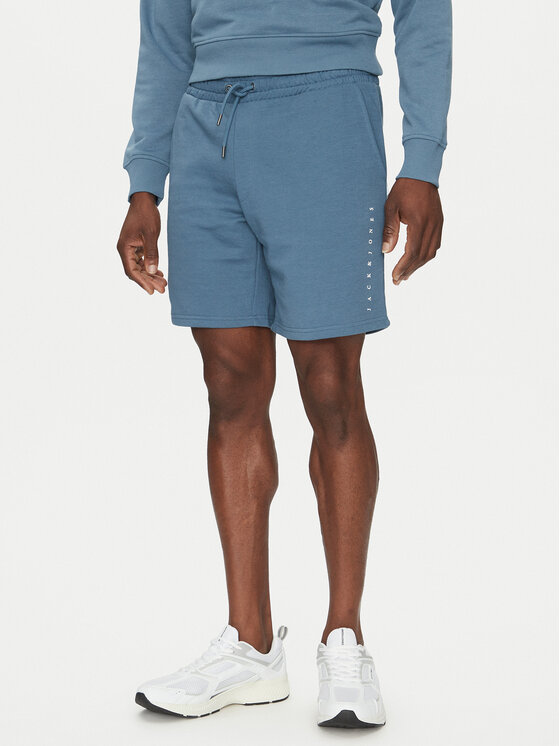 Jack&Jones Szorty sportowe Gordon 12248831 Niebieski Regular Fit