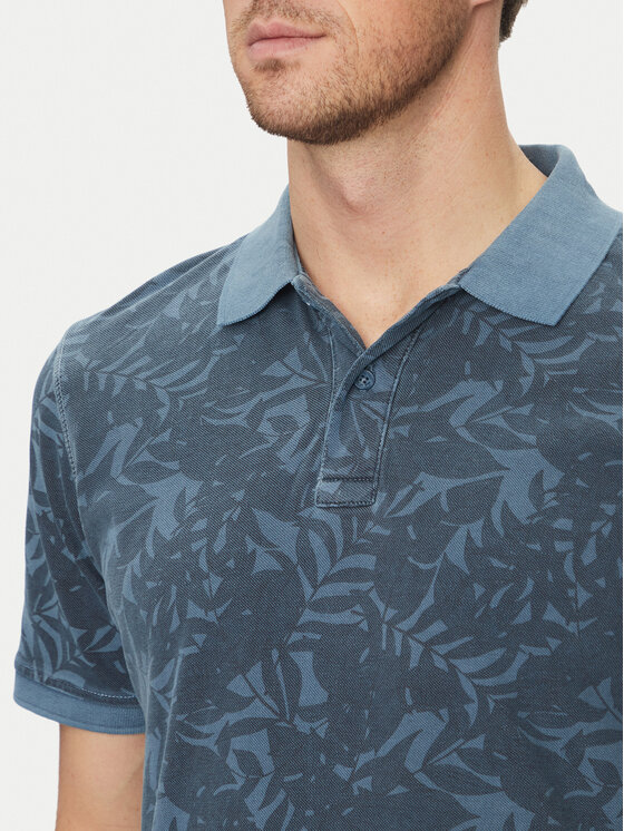 Blend Blend Polokošeľa 20718251 Modrá Regular Fit